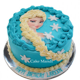 Frozen Photo Cake