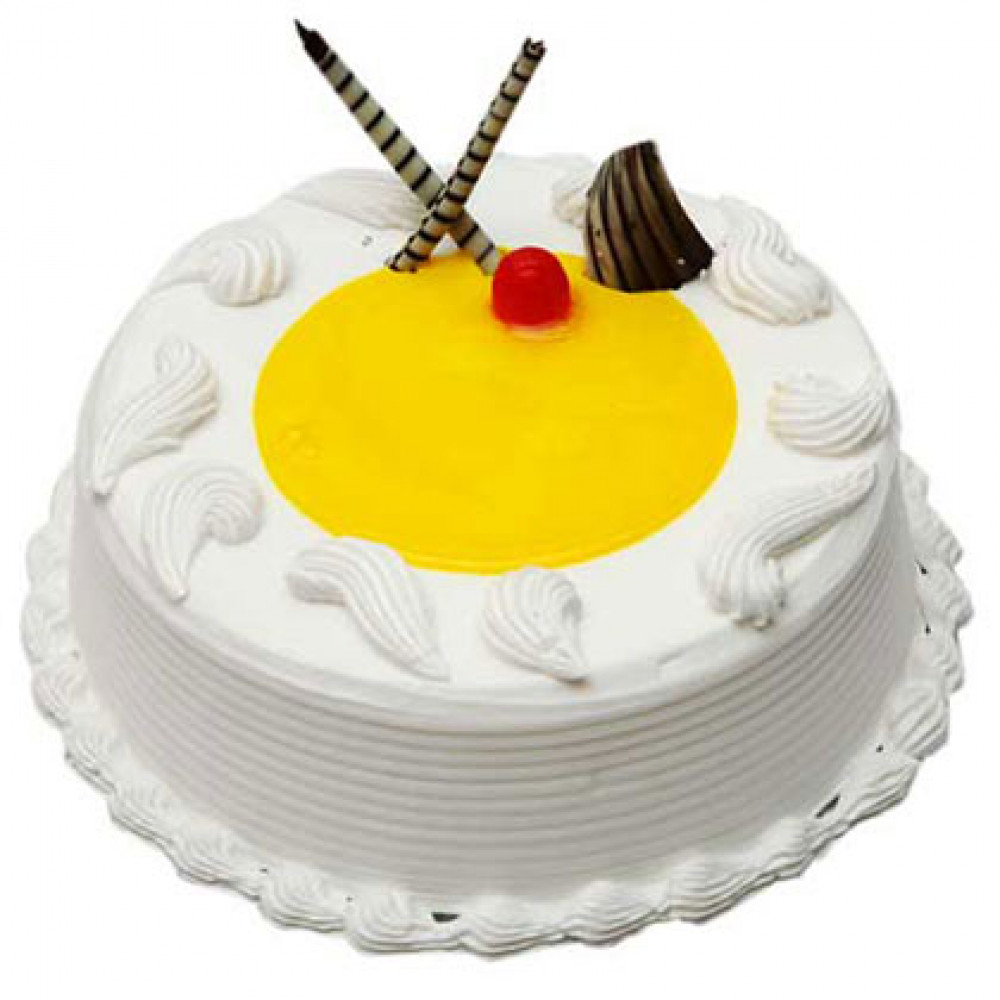 Half Kg Pineapple Cake