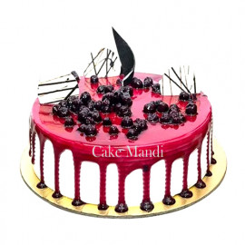 Fresh blueberry cake