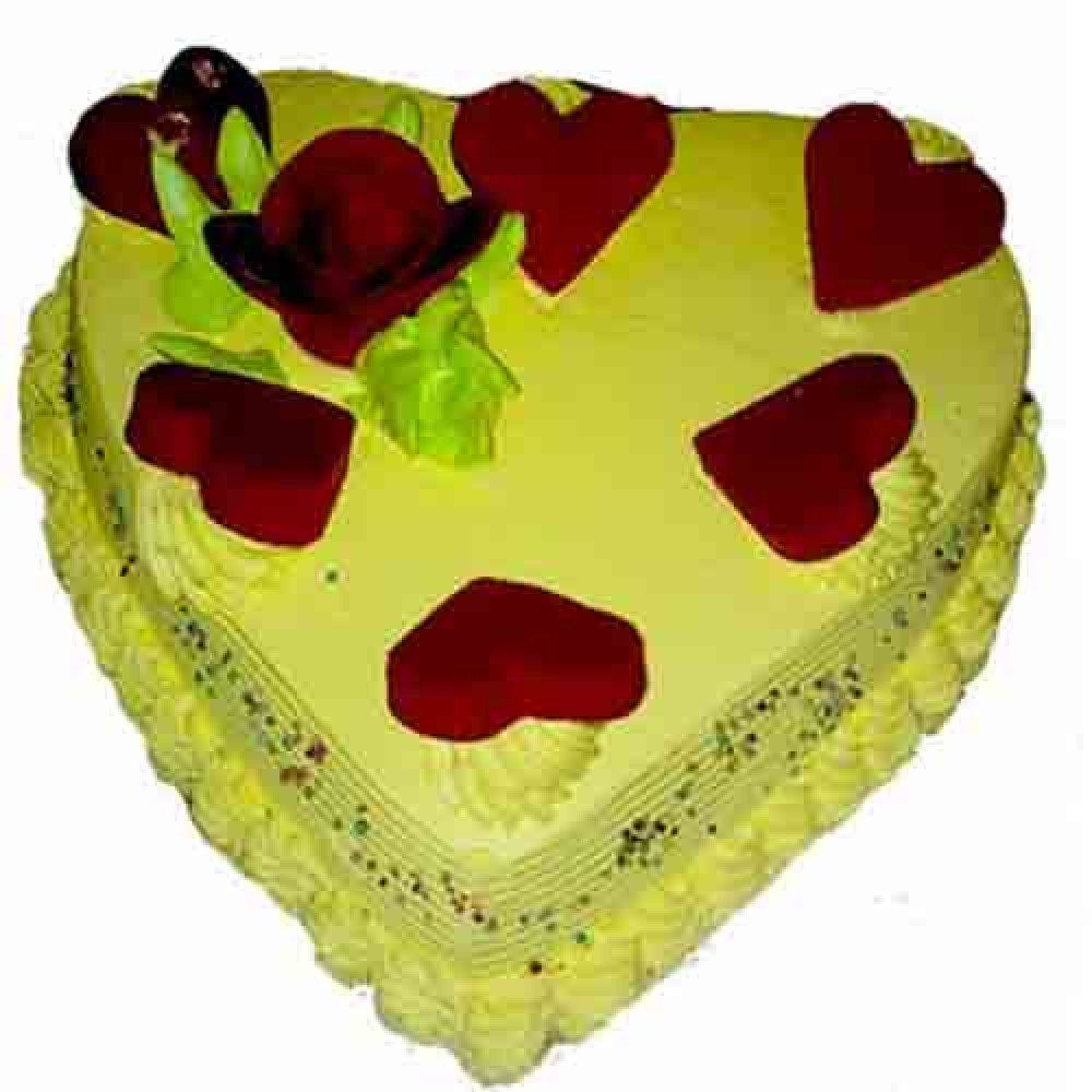 Heart Shape Designs cake