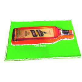 Royal Stag Bottle Shape Cake