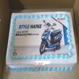 Maestro Scooty Photo Cake